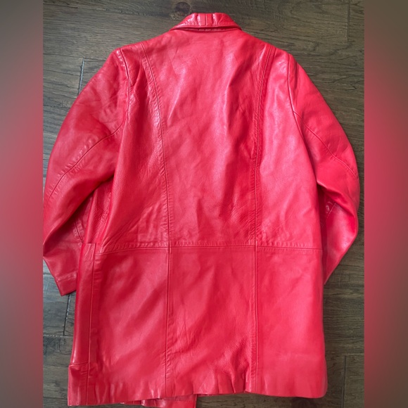 Vintage ref leather blazer - Picture 5 of 5